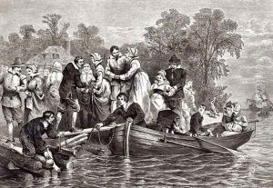 Wives for the Settlers at Jamestown, from Pioneers in the Settlement of America by William A. Craft, 1876 by William Ludlow Sheppard