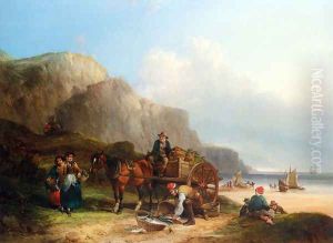 Scene in the Isle of Wight by Snr William Shayer