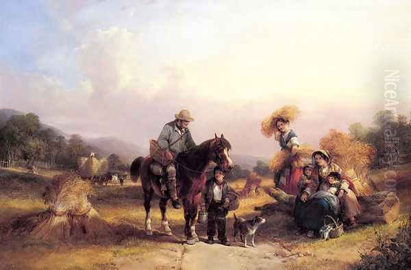 Harvesters Resting - view 1