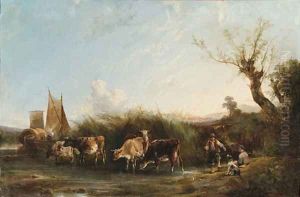Watering the herd