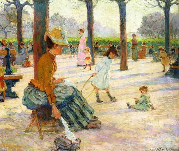 The Square at Luxembourg Park - view 1