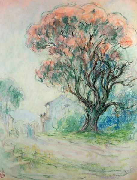 Pink tree - view 1
