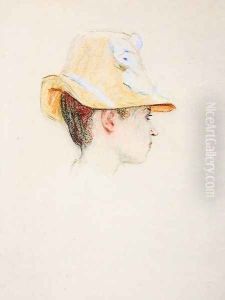 Woman with a Hat by Claude Emile Schuffenecker