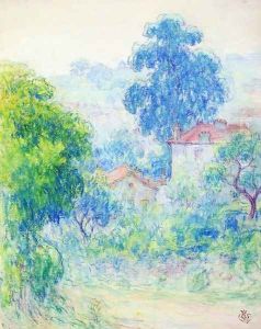 Houses in a Garden by Claude Emile Schuffenecker