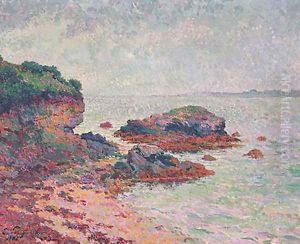 Cote Rocheuse en Bretagne by Claude Emile Schuffenecker