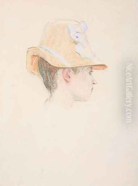 Femme au chapeau - view 1