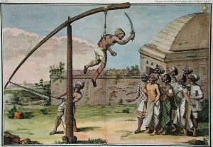 Ceremony to appease the Goddess of Smallpox, from Voyage aux Indes, Orientales et la Chine, by Pierre Sonnerat, engraved by Poisson, published 1782 by Pierre Sonnerat