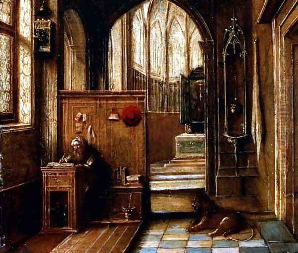 St. Jerome in his Study - view 1