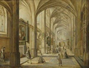 Interior of a Gothic Church