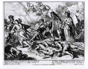 The Theatre of England representing the flight of James II 1633-1701, his arrival in Ireland and other adventures