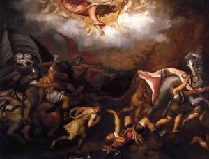 Conversion of Saul by Andrea Schiavone