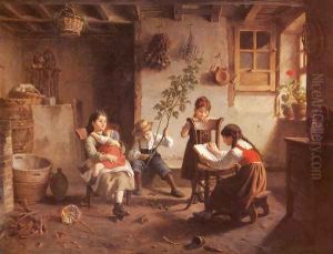 The Reading Lesson by Paul Seignac