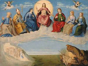 The Last Judgement by Girolamo da Santacroce