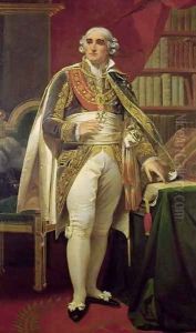 Portrait of Jean-Jacques-Regis de Cambaceres 1753-1824 by Frederic Henri Schopin