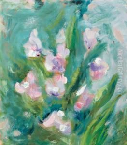 Pink Sweet Peas by Helene Schjerfbeck