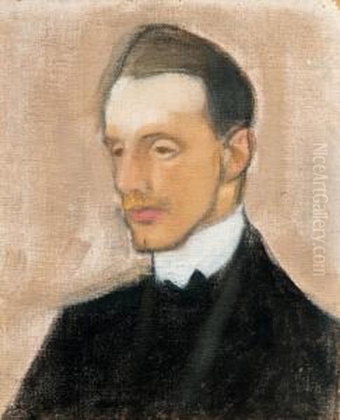 Einar Reuter (study In Brown) - view 1