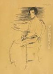 Kostymbild by Helene Schjerfbeck
