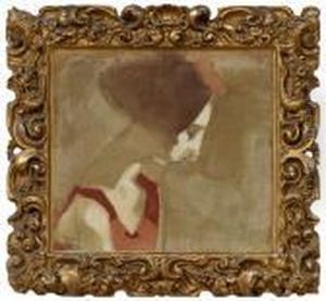 Girlwith A Swan Neck by Helene Schjerfbeck
