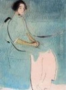 Kostymbild, Eller Bagarens Dotter by Helene Schjerfbeck