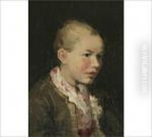 Head Of A Woman by Helene Schjerfbeck