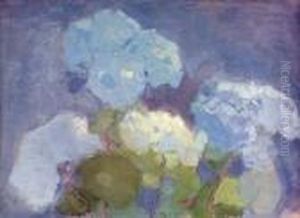Hortensia (hydrangea) by Helene Schjerfbeck