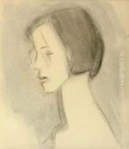 Nina - Sunday by Helene Schjerfbeck