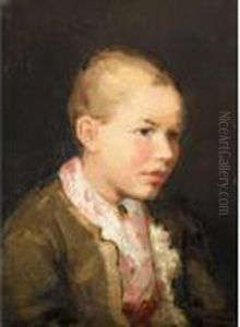 Skiss Till En 'ung Flicka I
Nationaldrakt, Vallkulla' (sketch For 'a Young Shepherd Girl In National
Costume') by Helene Schjerfbeck