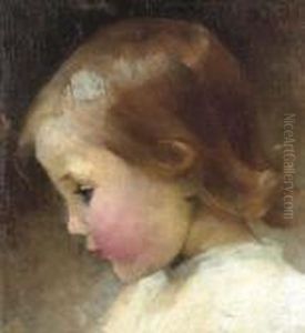 Profile Of A Girl (flickprofil) by Helene Schjerfbeck