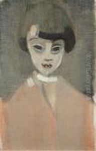 Karin (flickan Med De Stora Ogonen) by Helene Schjerfbeck