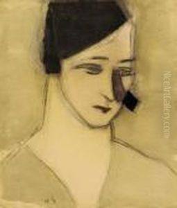 Mother From The Alarm by Helene Schjerfbeck