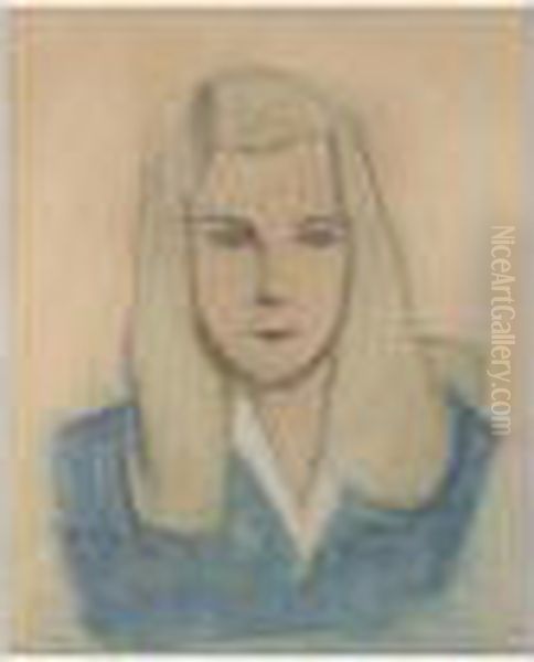 Nuoren Tyton Muotokuva (portrait Of Young Girl) - view 1