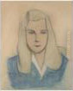 Nuoren Tyton Muotokuva (portrait Of Young Girl) by Helene Schjerfbeck
