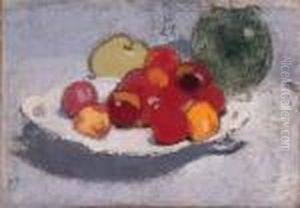 Still Life With Fruit by Helene Schjerfbeck
