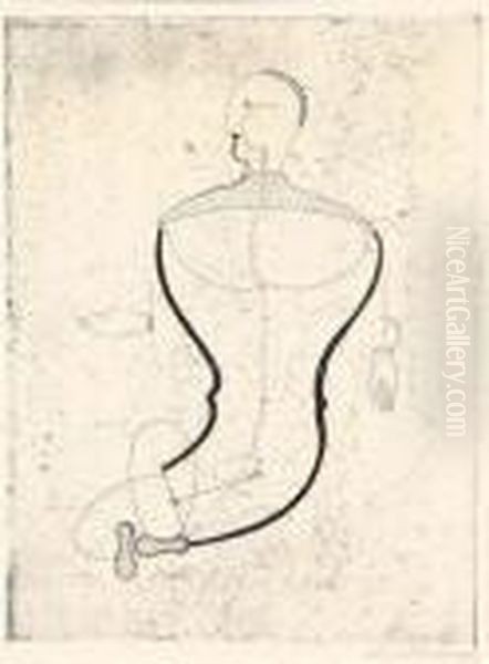 Abstrakte Figur, Nach Links - view 1
