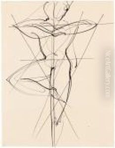 Tanzerfigur by Oskar Schlemmer