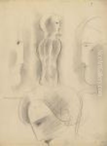 Kopfe Und Halbfigur / Heads And Half-figure - view 1