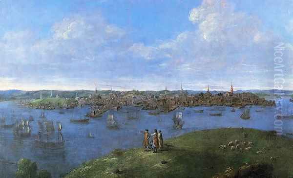 Vew [sic] of Boston - view 1
