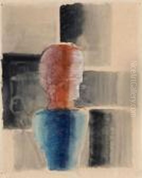 Halbfigur In Rechteckfeldern - view 1