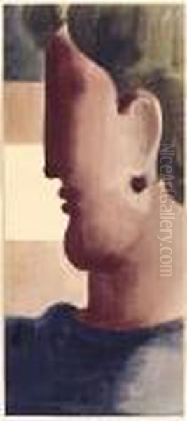 Large Head In Profile - view 1
