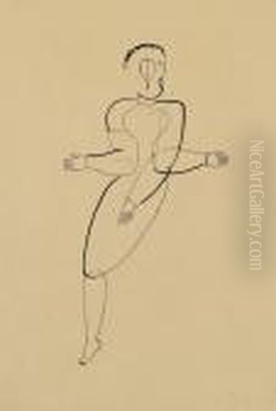 Figur Mit Drei Armen / Figure With Three Arms - view 1