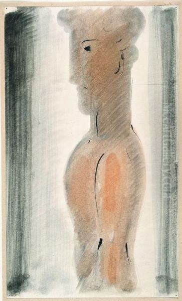 Knabenfigur Von Der Seite - view 1