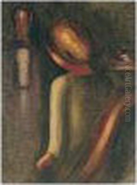 Sitzende Und Zwei Figuren, 1936 (seated Woman And Two Figures, 1936) - view 1