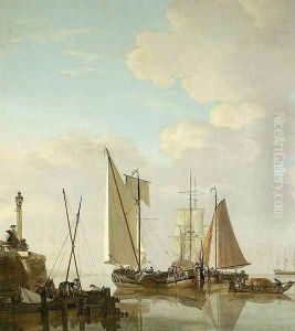 Two Boeiers and a Cat under Sail