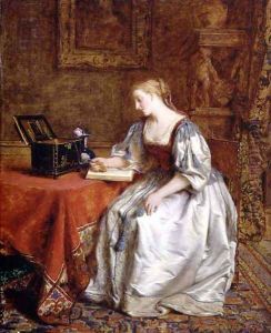 Dreaming of her Lover, 1868 by George Smith