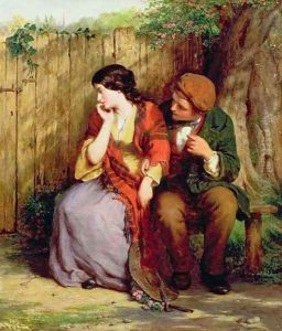 Moment of Suspense, 1861 by George Smith
