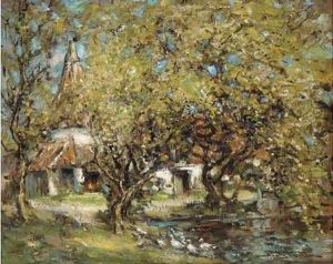 The duck pond