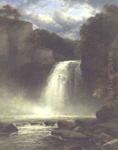 A Waterfall Scene
