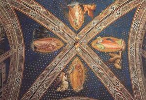 The Four Evangelists 1387 by Luca Spinello Aretino