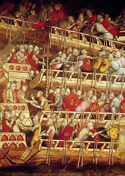 The History of Pope Alexander III 1105-81- The Venetian Fleet Victorious over that of Emperor Frederick Barbarossa c.1123-90 1407 - view 1