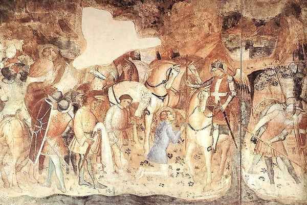 St Michael Giving the Flag to St Ephisius 2 - view 1